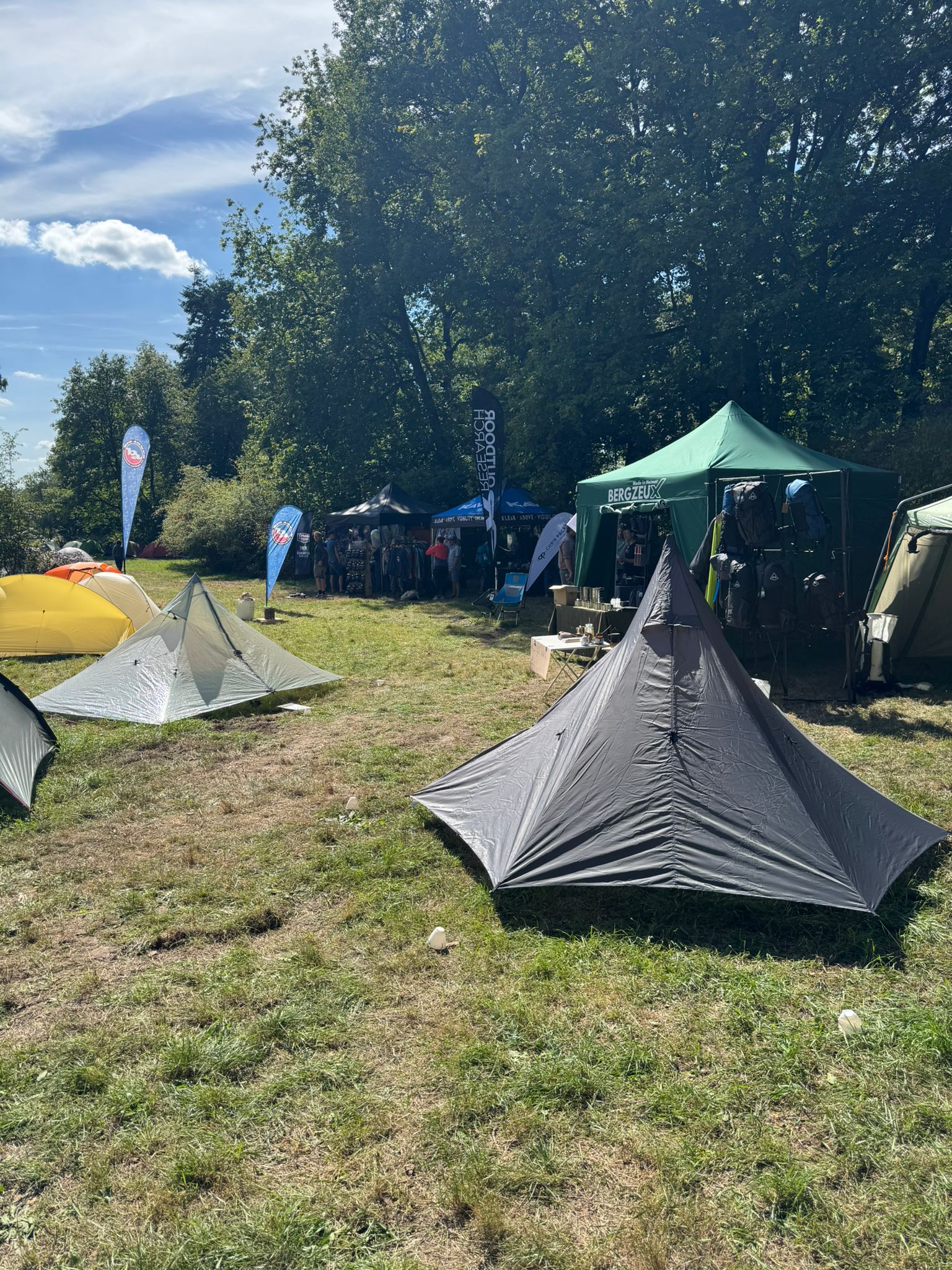 Ultraleichte Zelte und Tarps
